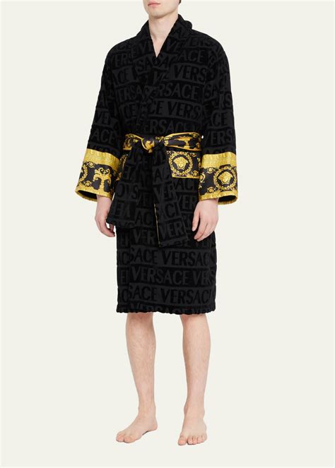 robe versace couture|versace unisex barocco sleeve robe.